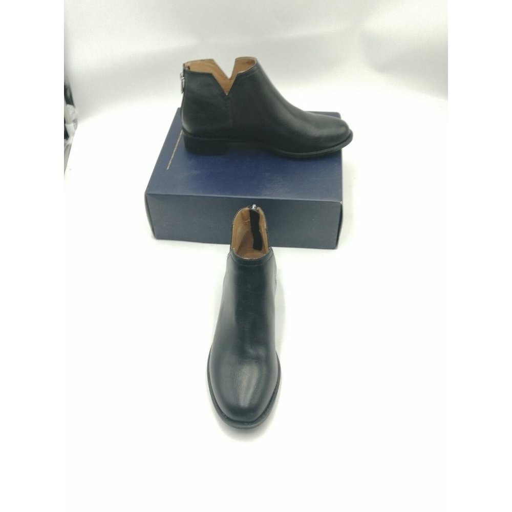Adrienne Vittadini Black Ankle Boots - Picture 4 of 10